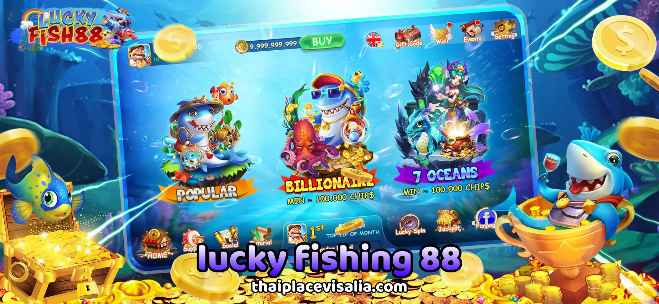 lucky fishing 88